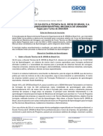 GROB Brasil Processo Selectivo Escola Tecnica 2024