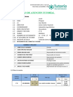 PLAN de TUTORIA de AULA Del 5º D 2024