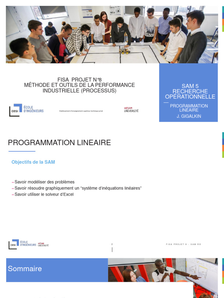 Programmation Linéaire et Optimisation | PDF | Optimisation ...
