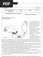 Prova 4 Bimestre 6 Ano Port 2011