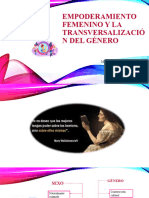 Empoderamiento Fem y Transversalizacion