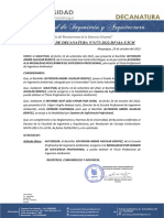 RESOLUCIÓN DE DECANATURA N°1173-2022-DFAIA - UJCM