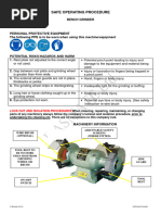 Belt Linisher Sop | PDF | Abrasive | Belt (Mechanical)