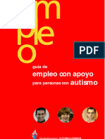 Guía de Empleo Con Apoyo para Personas Con Autismo - Confederación Autismo España