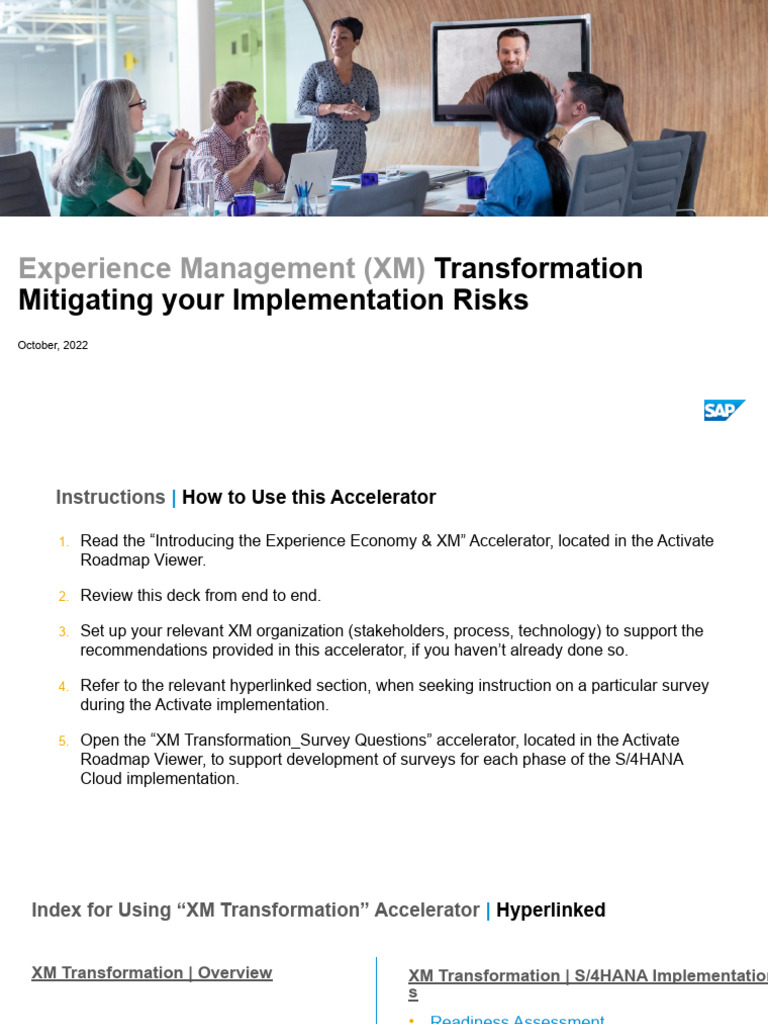 XM Transformation for IT Projects | PDF | Governance | Software Testing