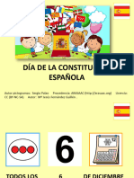 6 de Diciembre Dia de La Constitucion Española