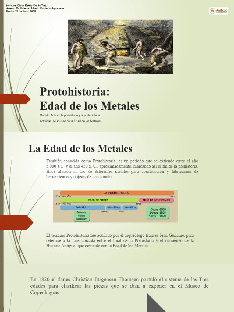 Actividad 5 Mi Museo de La Edad de Los Metales | PDF | Edad de Hierro