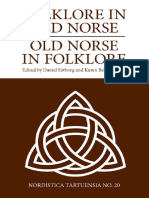 Folklore in Old Norse - Old Norse in Folklore - Daniel Sävborg, Karen Bek-Pedersen - Nordistica Tartuensia, 20, 2014 - University of Tartu Press - 9789949327041 - Anna's Arc