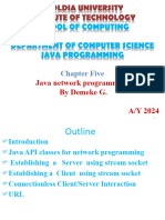 Chapter 05 Networking in Java