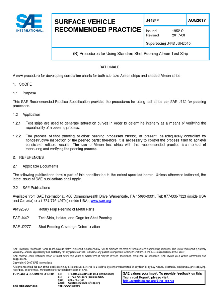 Sae J443 | PDF | Engineering Tolerance | Curve