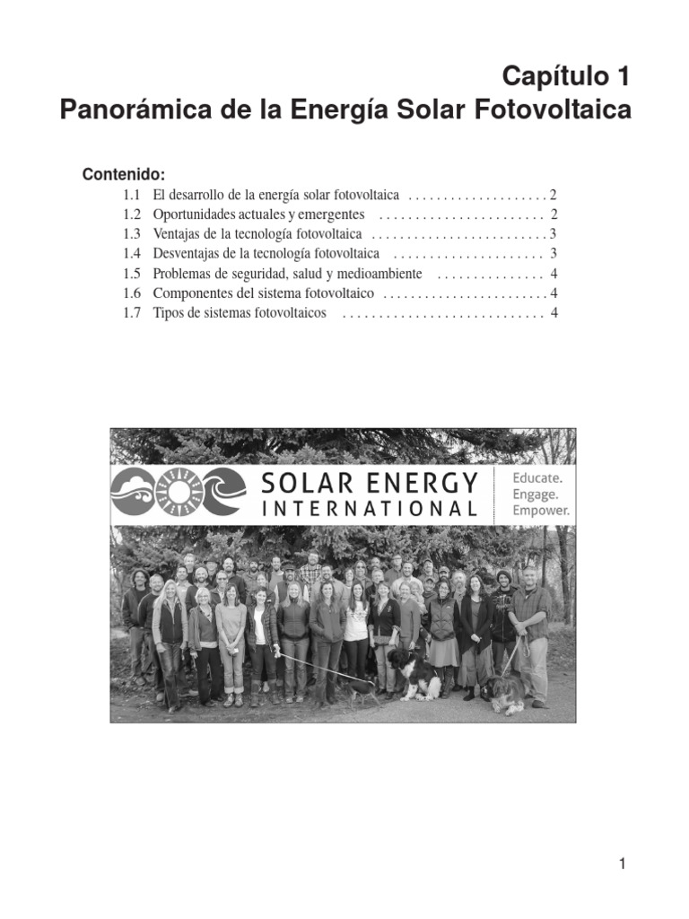 Fotovoltaica Manual de Dise+ o e Instalaci+ N Capitulo 1 Una Panor ...