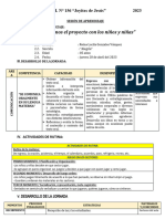 01 Sesion de Aprendizaje Negociamos El Proyecto ANIVERSARIO