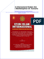 Full Download Studi Islam Internasional Kajian Dan Pendekatan Multidisipliner DR Sumarto Online Full Chapter PDF