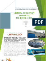Iso 14001 Planta Industrial de Procesamiento y Exportación de Productos Hidrobiológicos Congelados