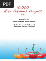 California; 10,000 Rain Gardens Project - Salmon Protection and Watershed Network