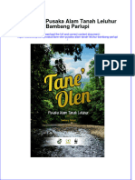 Full Download Tane Olen Pusaka Alam Tanah Leluhur Bambang Parlupi Online Full Chapter PDF