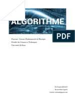 Algorithmique - LF de Physique-2