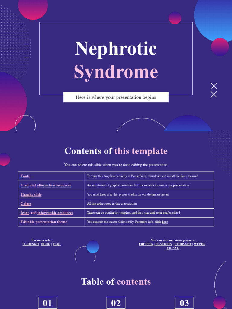 Nephrotic Syndrome Overview and Insights | PDF | Chronic Condition ...