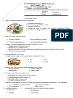 Soal PTS KLS 2 Tema 1 Bagian 2