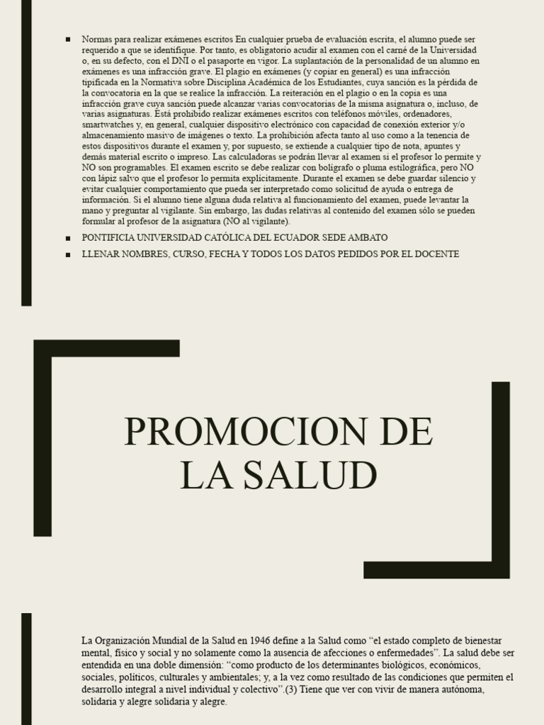 Promocion Y Prevencion En Salud Descargar Gratis Pdf Asistencia