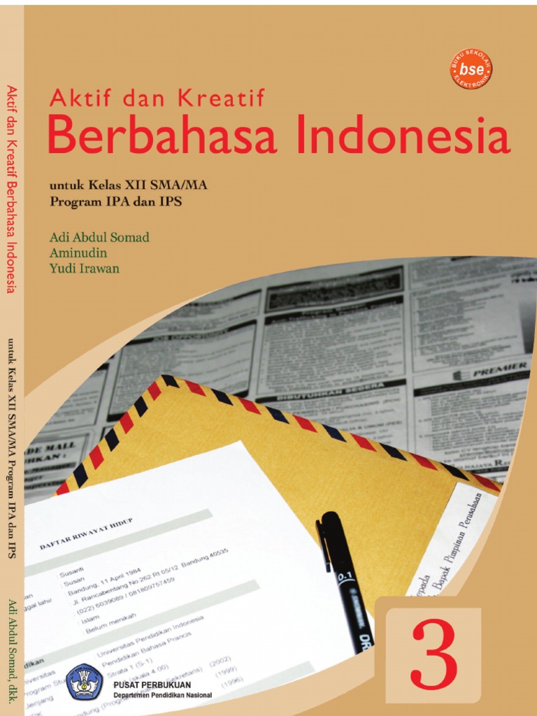 Kelas XII SMA IPA IPS Bahasa Indonesia Adi As