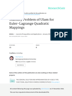 Stability Problem of Ulam For Euler Lagr