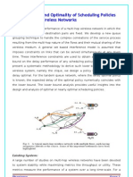 Delay Analysis and Optimality of Scheduling Policies For Multi-Hop Wireless Networks