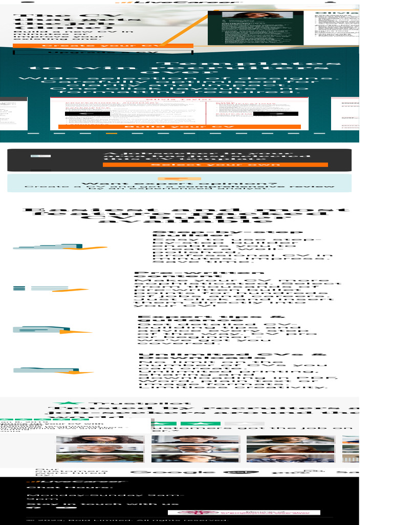 CV Builder for Job Seekers | PDF | Computers | Technology & Engineering