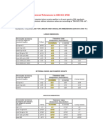 General Tolerances - DIN - IsO - 2768