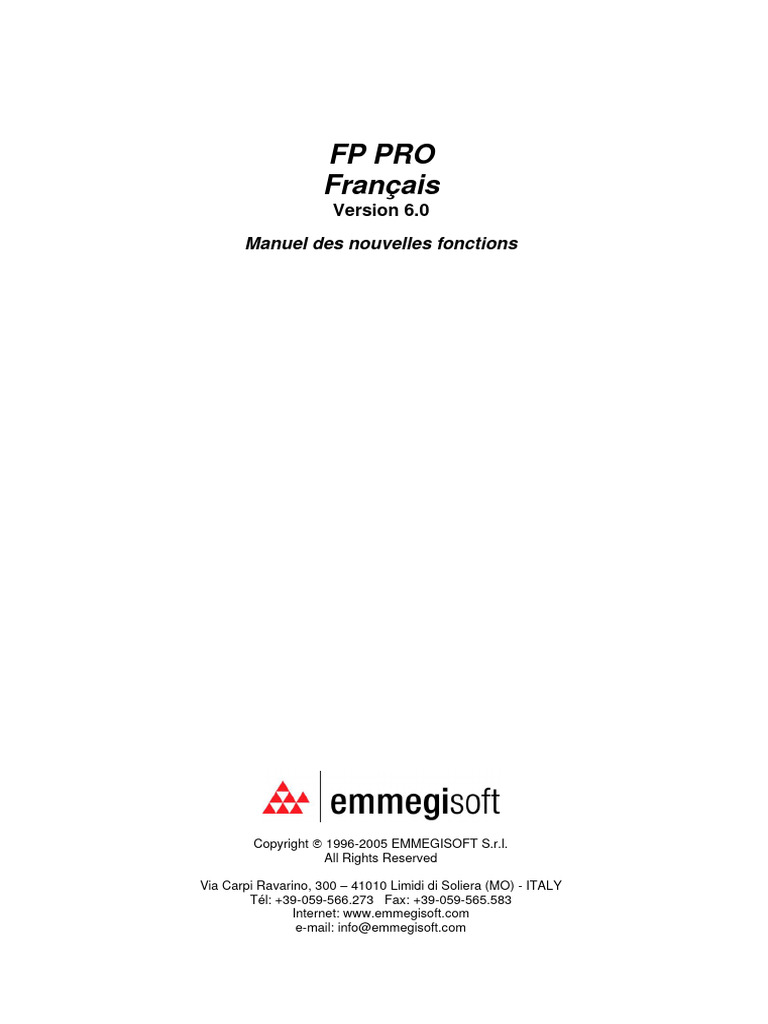 FP Pro New 60 Fra | PDF | Fenêtre | Usinage