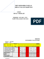 Kehadiran Kelas