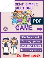 Present Simple Questions Activities Promoting Classroom Dynamics Group Form - 36376