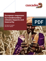 Policy Brief. European Responses To Transboundary Climate Impacts and Insecurity