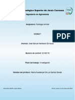 Fisiologia Animal Unidad 1 Introduccion