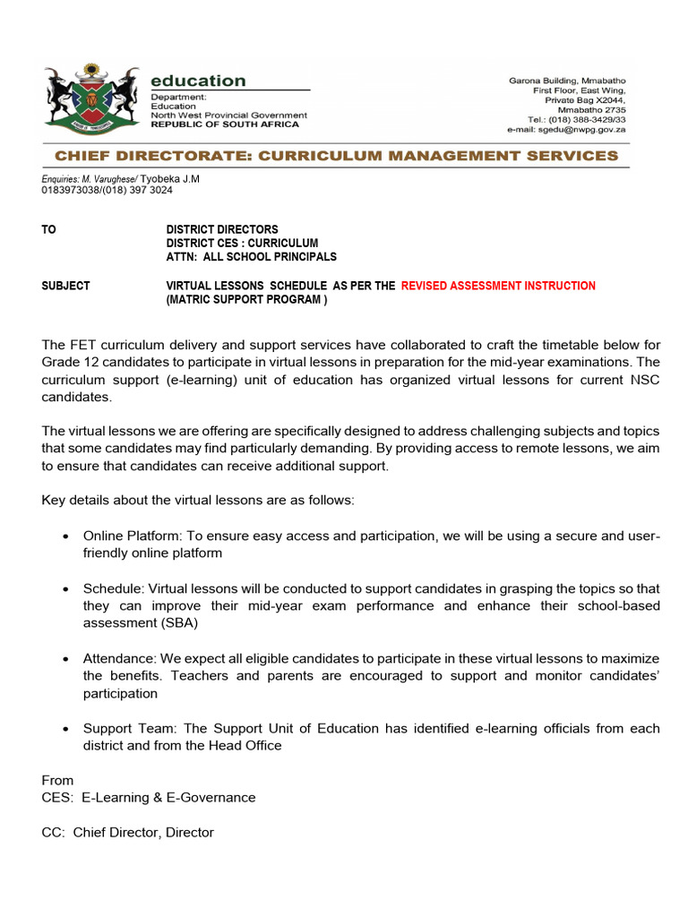 2024 final revised midyear exam support virtual lessons css pdf