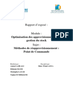 Rapport-Point de Commande APPRO