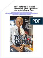 full download Toca O Barco Historias De Ricardo Boechat Contadas Por Quem Conviveu E Trabalhou Com Ele Bruno Thys online full chapter pdf 