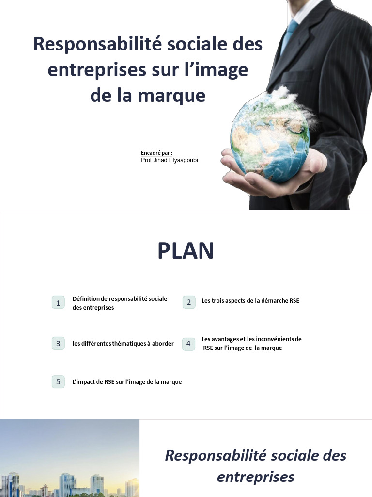 RSE et image de marque : enjeux clés | PDF | Responsabilité sociétale ...