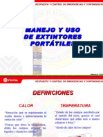 Charla de Uso y Manejo de Exintores Pdvsa