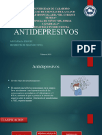 ANTIDEPRESIVOS, anticonvulsivos y tto meningitis y encefalitis