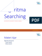 Integrasi Algoritma Searching (Pencarian) Dan Penerapannya