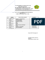 Jadwal UAS KL 6, UKK, US 2016