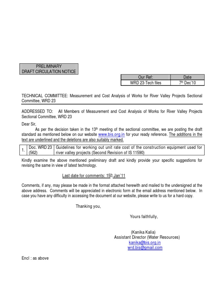 Guidelines for Calculating Unit Cost Rates of Construction Equipment for River Valley Projects