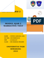 Modul Ajar Narrative Text Kelas X