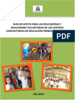 Guia para Capacitacic3b3n de Educadoras y Educadores Voluntarios de Los Ccepreb Aprobada 2013