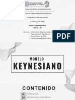 Modelo Keynesiano, Equipo 4