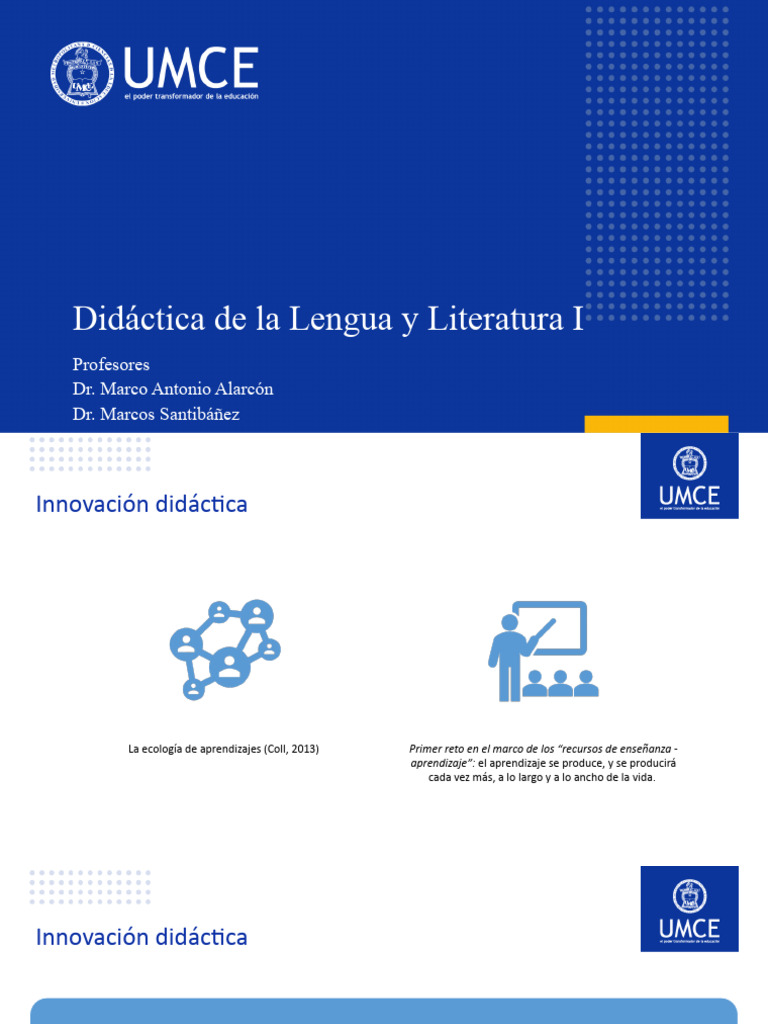 Didáctica de Lengua y Literatura I | PDF | Evaluación | Aprendizaje
