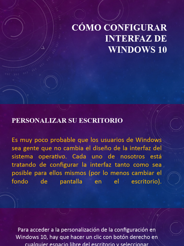 C mo configurar interfaz de windows 10 pdf windows 10 microsoft