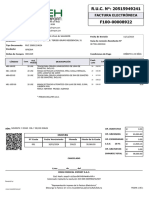 R.U.C. N°: 20515949241: Factura Electrónica