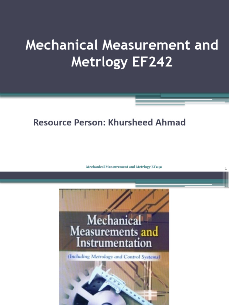 Flow Measurement Techniques in Metrology | PDF | Flow Measurement ...